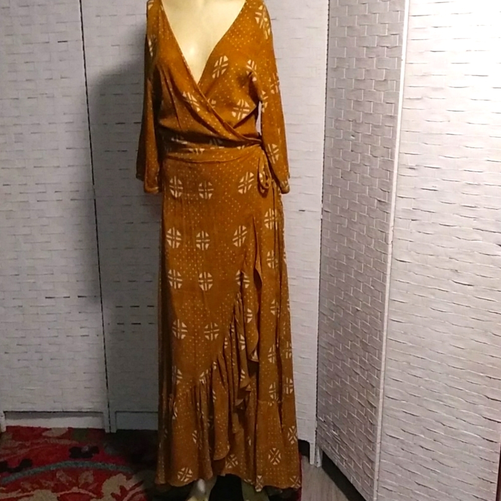 Maxi Wrap Dress